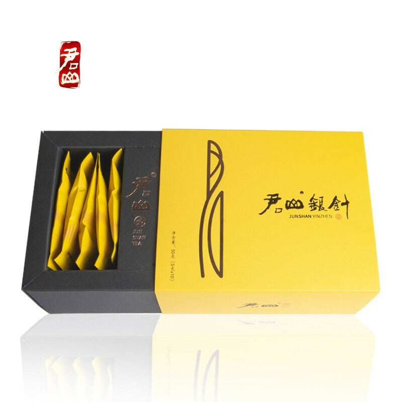 Nonpareil Top Grade Jun Shan Yin Zhen China Yellow Tea JunShan YinZhen 5g*10 Secondary image