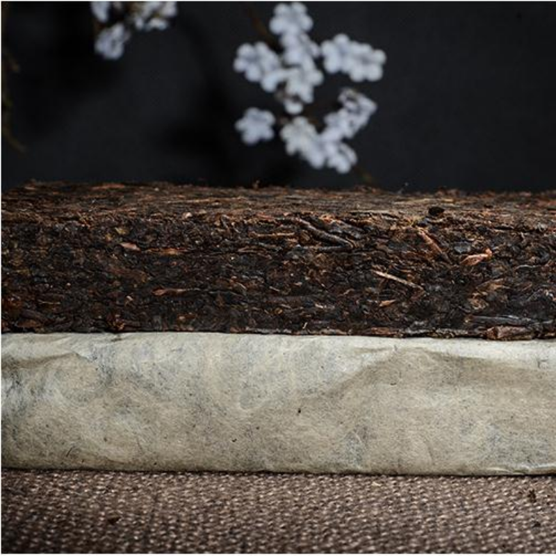 TeaYunnan Cooked Pu-erh Tea Pu'er Black Tea 250g Yiwu Old Tree Puerh Ripe Tea Brick Secondary image