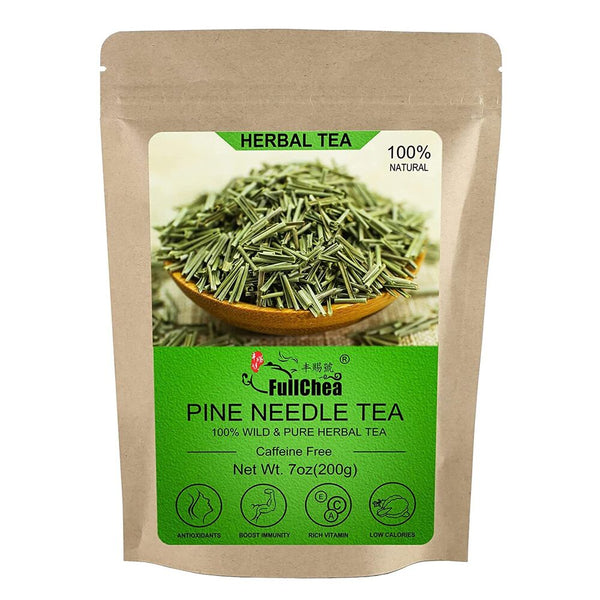 FullChea Dried Pine Needle Tea 200g Premium Red Pine Needles Herbal Tea