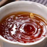 357g Menghai Ripe Pu'er Tea Cake Yunnan Old Tree Pu-erh Cooked Tea Top Puerh Tea