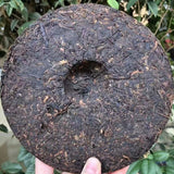 357g Yunnan Ripe Pu-erh Tea Cake Bulang Ancient Tree Aged Pu'er Cooked Tea