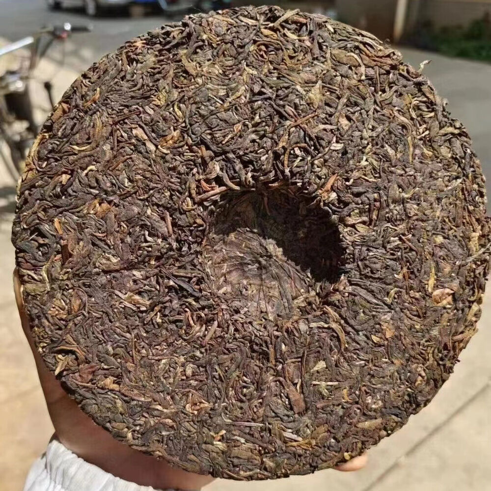 357g  vieux Puerh gâteau de thé cru  Mansong thé pu-erh cru thé Pu'er vieilli Secondary image