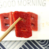 80g*5 bag Beef nose spicy strips vegetarian spicy chips casual snacks 牛鼻子辣条老式大刀肉