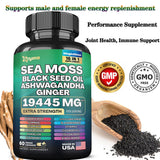 Natural Dynamic Vitality Bundle -Sea Moss Multivitamin & Shilajit Power Combo