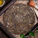 357g Puerh Raw Tea Cake Yunnan Old Tree Pu-erh Green Tea Benefits Aged Pu'er Tea