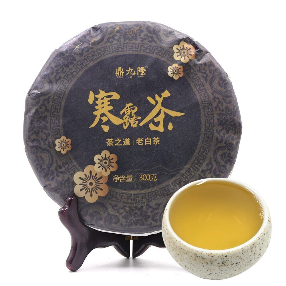 HanLu Chinese White Tea Old Bai Cha Tea Leaf Cake 300g Main image