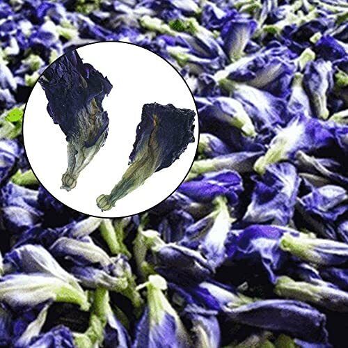 Naturally Produced Blue Butterfly Pea Flowers Tea 500g Premium Dried Flowers Secondary image