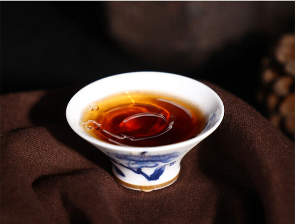 Special Batch 191 Ripe Puer Yunnan Old Comrade Haiwan Shu Puer Tea 400g