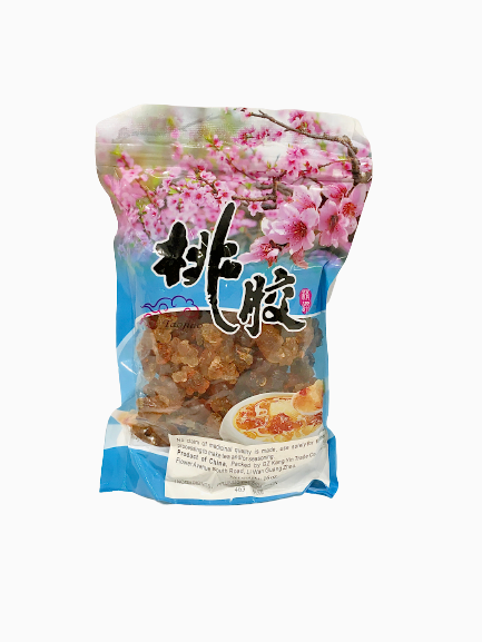 16oz TaoJiao Peach Resin Peach Gum Jelly Snow bird nest 桃胶桃膠/100% Pure Natural