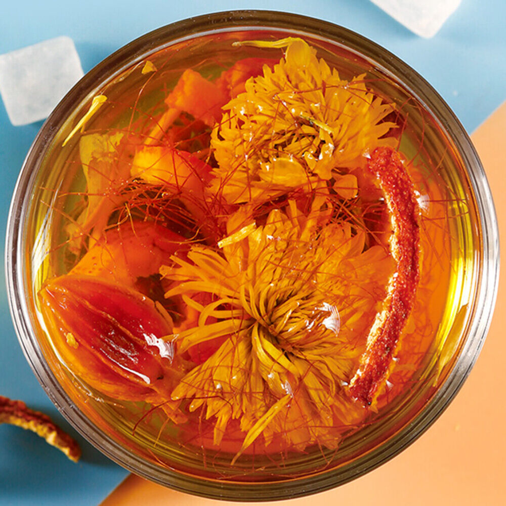 l health conditioning teaGubentang chrysanthemum Herba玉米须桑叶茶菊花草本辅助绛三高养生调理茶