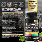 Sea Moss Multivitamin & Shilajit Power Combo Dynamic Vitality Bundle