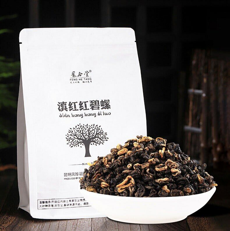 TeaDianhong Yunnan Black Tea Loose Leaf Tea Red Sweet Potato Scent 500g Main image
