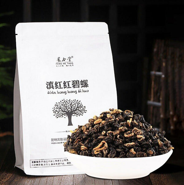 TeaDianhong Yunnan Black Tea Loose Leaf Tea Red Sweet Potato Scent 500g