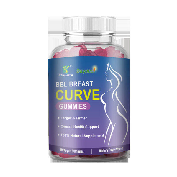 BBL Breast Curve Gummies - Enhance & Sculpt Your Bust - 60 Gummies