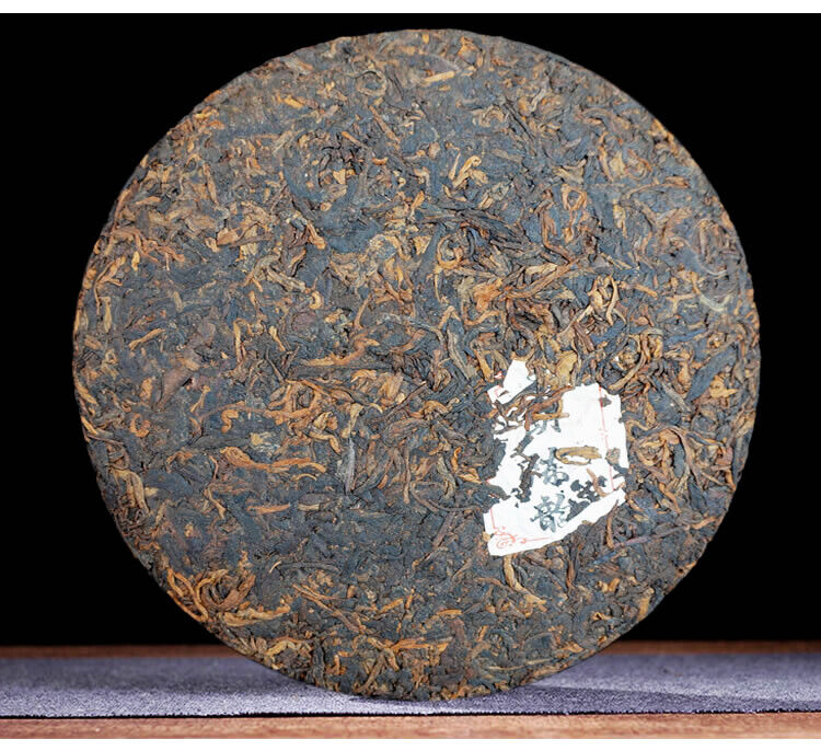 Menghai Heaven Earth Bulang Aged Rhythm Pu-erh Tea Cake 357g Ripe Puer Tea Secondary image