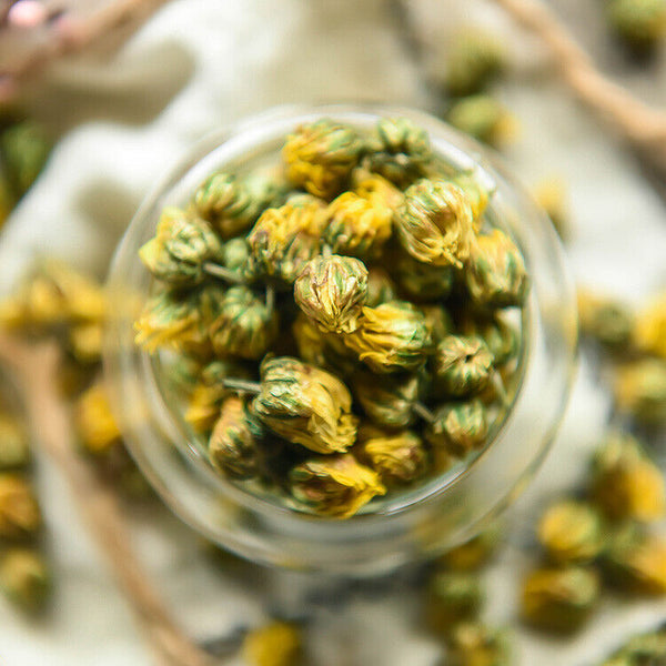 Organic Premium Golden Fetal Chrysanthemum Buds Flower Floral Herbal Tea 500g