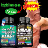 Multivitamin & Shilajit Power Combo Dynamic Vitality Bundle Sea Moss
