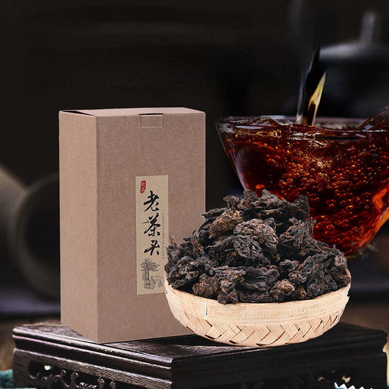 500g Puerh Ripe Tea Laochatou Yunnan Pu'er Cooked Tea Old Tree Pu-erh Black Tea Main image