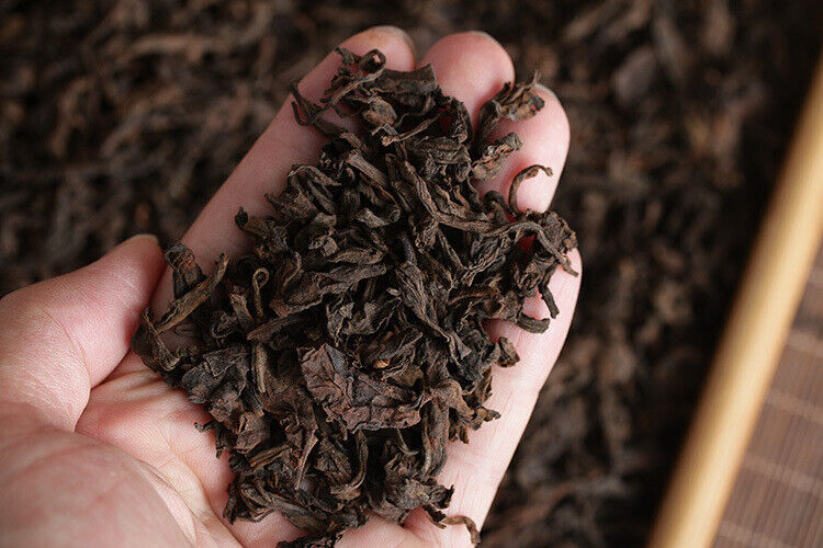 Yunnan Puer Tea Zhang Xiang Ancient Tree Puerh Loose Ripe Basket Pack 300g