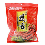 Food Snack Vacuum-packed Duck Tongue Savory Chinese Snack 480g 真空包装酱鸭舌修文鸭舌温州