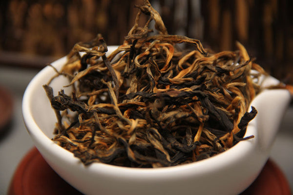 TeaOrganic Red Tea Yunan Black Tea 58 Dianhong Tea Golden Black Tea Bud Snail