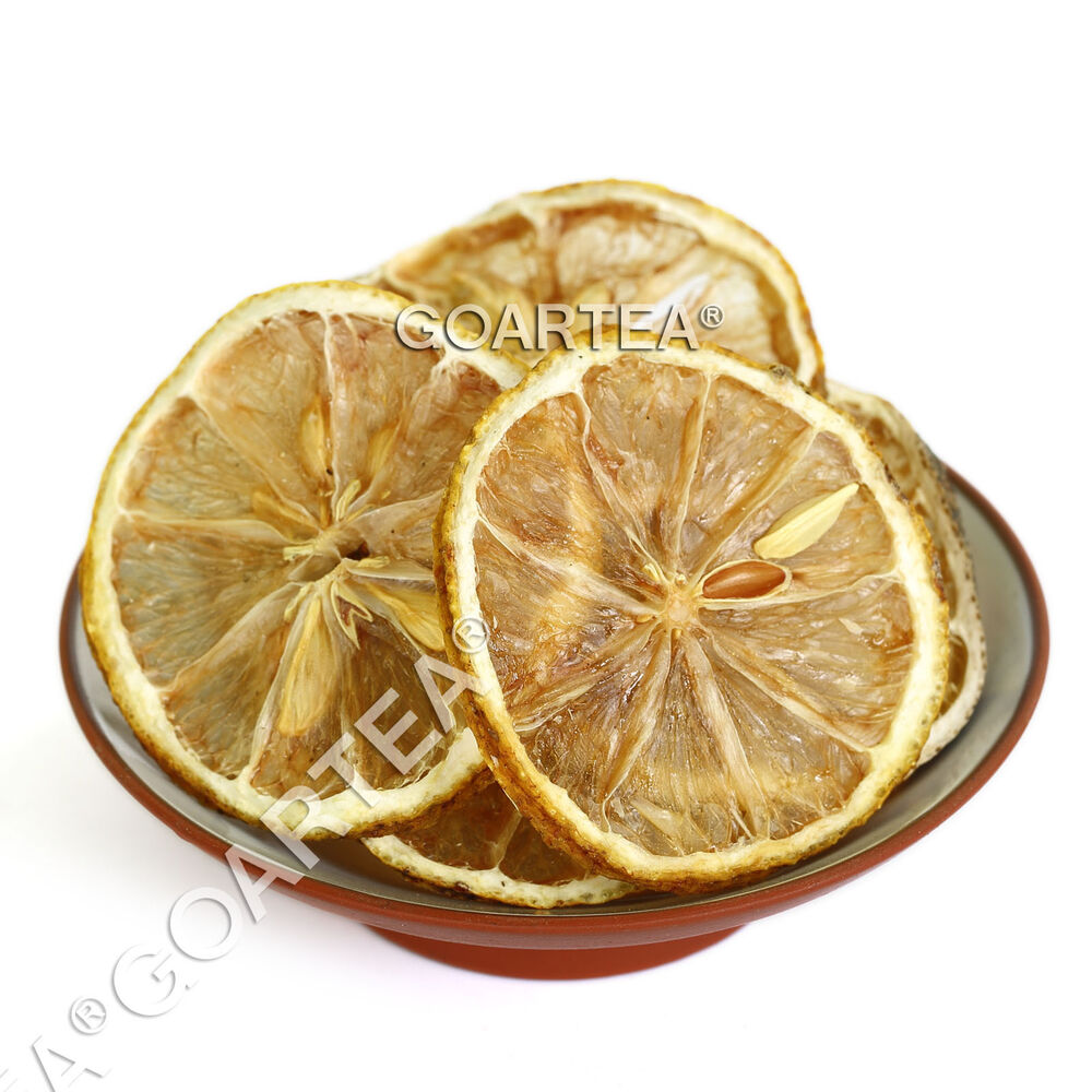 Dried Lemon Slices Citrus Natural Dried Fruit Wheels Chinese Herbal Tea