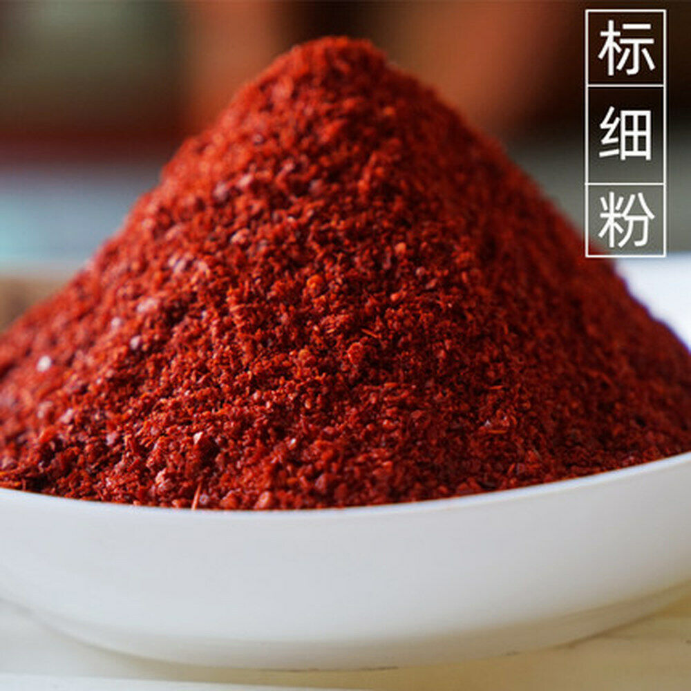 100% pure 500g origin dried red pepper powder kimchi spicy powder chili flakes Secondary image