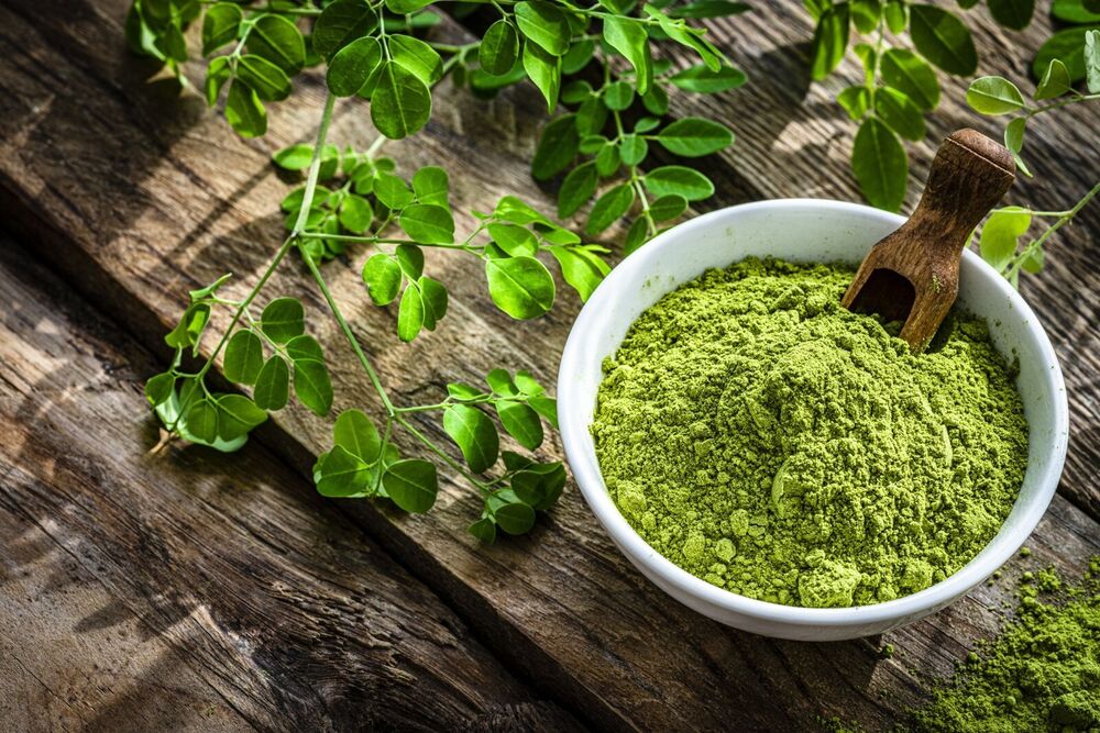 Organic Moringa Powder Boosts Immunity Energy Rich in Vitamins Minerals Secondary image