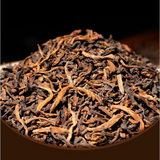 250g Old Tree Ripe Puerh Tea Golden Buds Super Grade Palace Pu-erh Cooked Tea