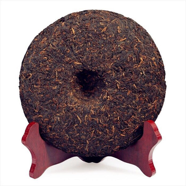 MENGKU Gong Ting Pu-erh Tea Cake Palace Pu'er Ripe Puer Tea 400g Cooked