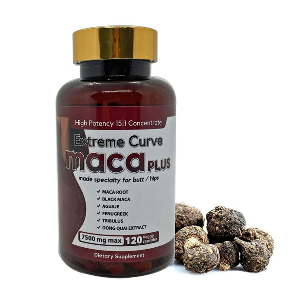 Natural Supplement  Maca Buttock Pills - Enhance Curves & Shape | 1 Bottle