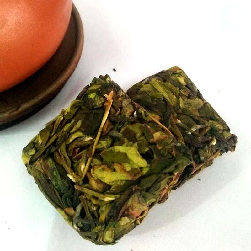 250g Chinese Narcissus Oolong Tea Brick Zhangping Shuixian Green Tea Health Care Secondary image