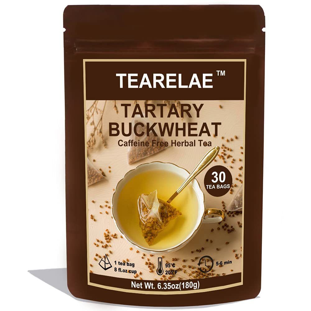 TEARELAE Himalayan Tartary Buckwheat Teabags 6g*30 Bags Roasted Nuts Aroma Main image