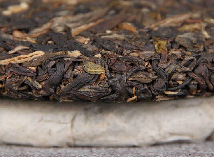 Yr Nan Nuo Shan Qiao Mu Qi Zi Yuan Cha Collection Menghai Raw Puer Tea 357g