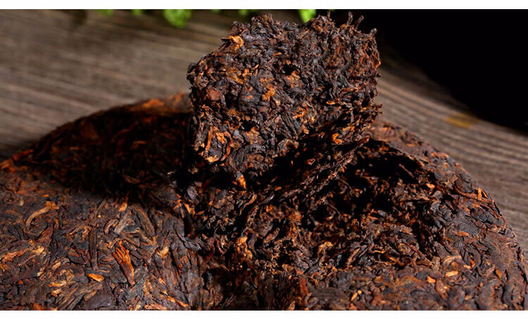 Ripe Pu-erh Heaven Earth Menghai Royal Golden Buds Old Arbor King Tea 357g