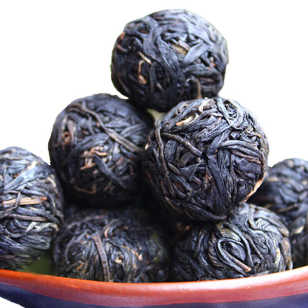 Jing Mai Mountain Zi Juan Handmade Long Zhu Purple Puer Pu-erh Tea Tuo 250g Raw