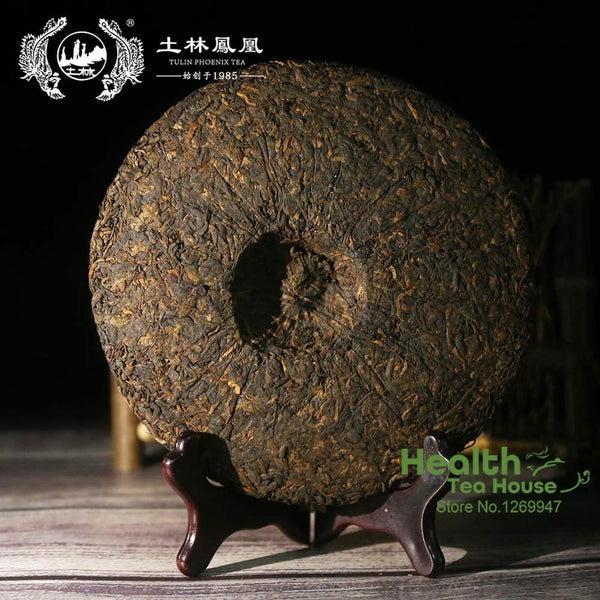 TuLin Phoenix Ripe Puer Tea "China Feng Huang" Shu Puerh Tea 357g
