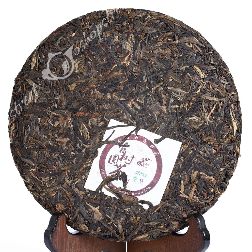 yr 357g Organic Laomane Banzhang Ancient Tree Puer Puerh Pu'er Tea Raw Cake