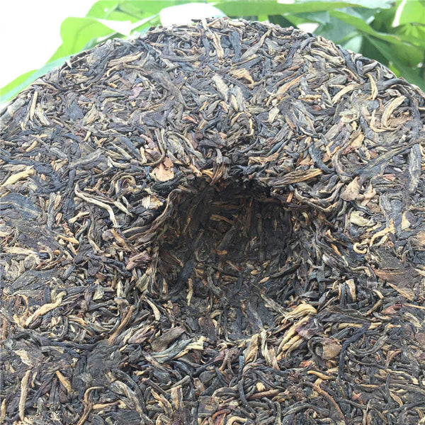 COFCO China Tea History 60th Anniversary Qizi Cake Tea Pu'er Raw Tea 357g