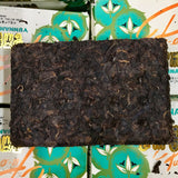 90's Yunnan PU-ERH TEA BRICK Classic 7581 Five Golden Flower CNNP Puer 250g Ripe