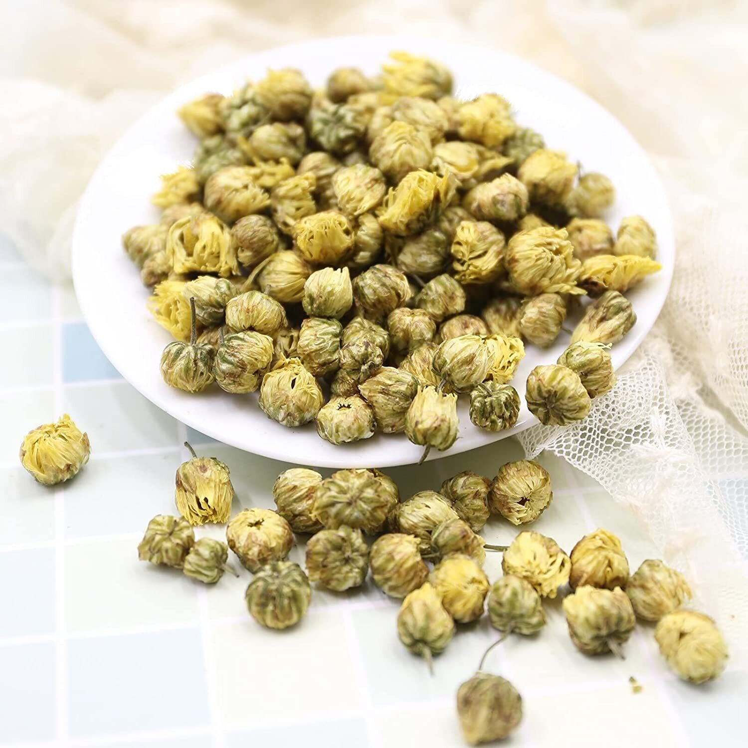 FullChea Top Grade Chrysanthemum Tea 3.52oz/100g - Premium Herbal Tea