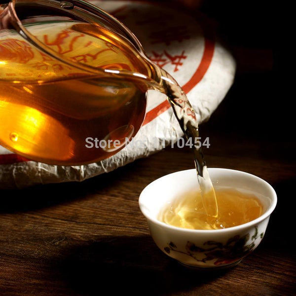 357g Organic Pu Erh Tea Cake Yunnan Puer cha Tea Healthy Drink Natural Black Tea