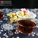 Ripe Puer Chagao Gold Tin Foil Packing Shu Puerh Resin Tea Cream