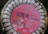 Hongyuan Tea Pu'er Tea Mini Tuo Tea Rose Tuo Ripe Puer 200g In Bamboo Packed