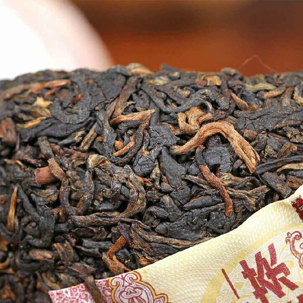 yr Dayi V93 Puer Shu Tea Batch 1501 Top Grade Ripe Puer TAETEA Puer Tea