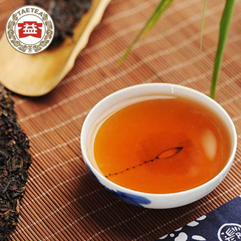Shu Puer yr TAETEA 7572 Batch 201 Ripe Puer Tea 357g Dayi Puerh Tea Cake