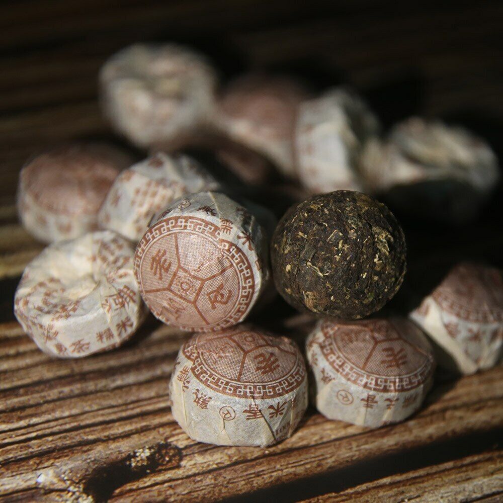 Laocang yr Mini Puer Tuocha Glutinous Aroma Rice Ripe Puerh Tuo Cha