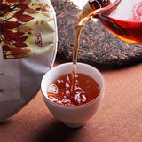357g Hu Po Chun Amber Haiwan Old Comerade Puer Tea Cake Natural Ripe Pu-erh
