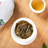 357g Yunnan Raw Pu-erh Tea Cake Yiwu Tongqing River Big Tree Puerh Tea Green Tea