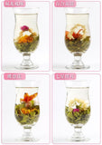 18pcs Blooming Tea Flowers Balls Green Tea Gift Box Handmade Blooming Flower Tea